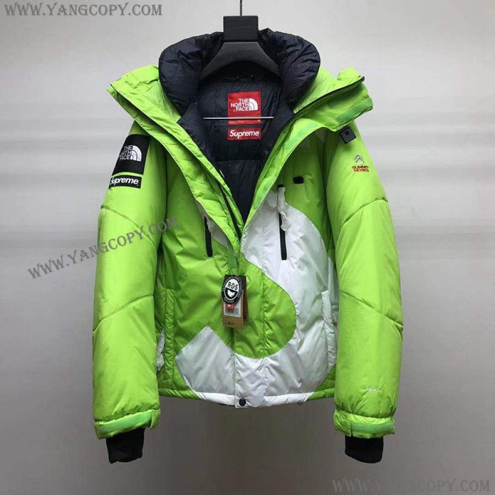 Supreme 偽物 ×THE NORTH FACE S Logo ヒマラヤン グリーン Shu97802