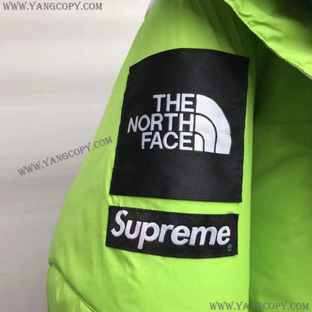 Supreme 偽物 ×THE NORTH FACE S Logo ヒマラヤン グリーン Shu97802