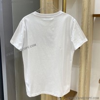 ミュウミュウ スーパーコピー エンブロイダリーコットンTシャツ myp92940