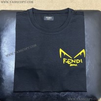 フェンディ 偽物 アジュール刺繍FF 長袖クルーネックＴシャツ 2色 fer21952