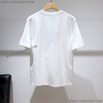 フェンディ スーパーコピー 刺繍ロゴ 半袖 Tシャツ fef30580