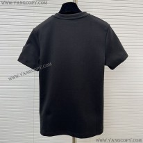 フェンディ 偽物 バゲット FFバックル付きコットンTシャツ feg90485