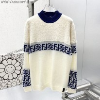 フェンディ コピー PULLOVER メンズ FFロゴ ハイネック ニット 2色 FZY310AITTF0QA1