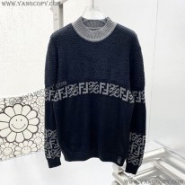 フェンディ コピー PULLOVER メンズ FFロゴ ハイネック ニット 2色 FZY310AITTF0QA1