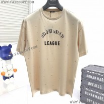 ミュウミュウ コピー Leagueロゴ入りのアイコニックなTシャツ mye90148