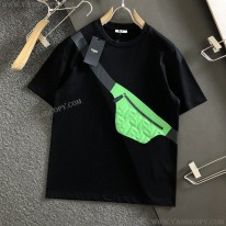 フェンディ コピー ホワイト ジャージー 半袖 Tシャツ fex03797