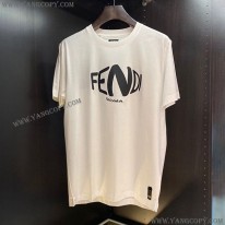 フェンディ 偽物 Tシャツ 半袖 クルーネック ティシャツ fes24621