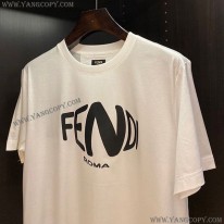 フェンディ 偽物 Tシャツ 半袖 クルーネック ティシャツ fes24621