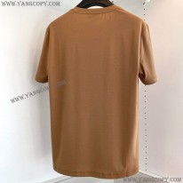 エルメス 偽物 レザーパッチロゴ コットン Tシャツ パロディ eru71014