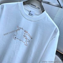 バーバリー スーパーコピー チェック EKD コットン Tシャツ Baa09134