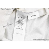 グッチ コピー コットン Tシャツ 半袖 ロゴ gup75443