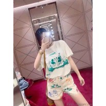 グッチ コピー コットン Tシャツ 半袖 ロゴ gup75443