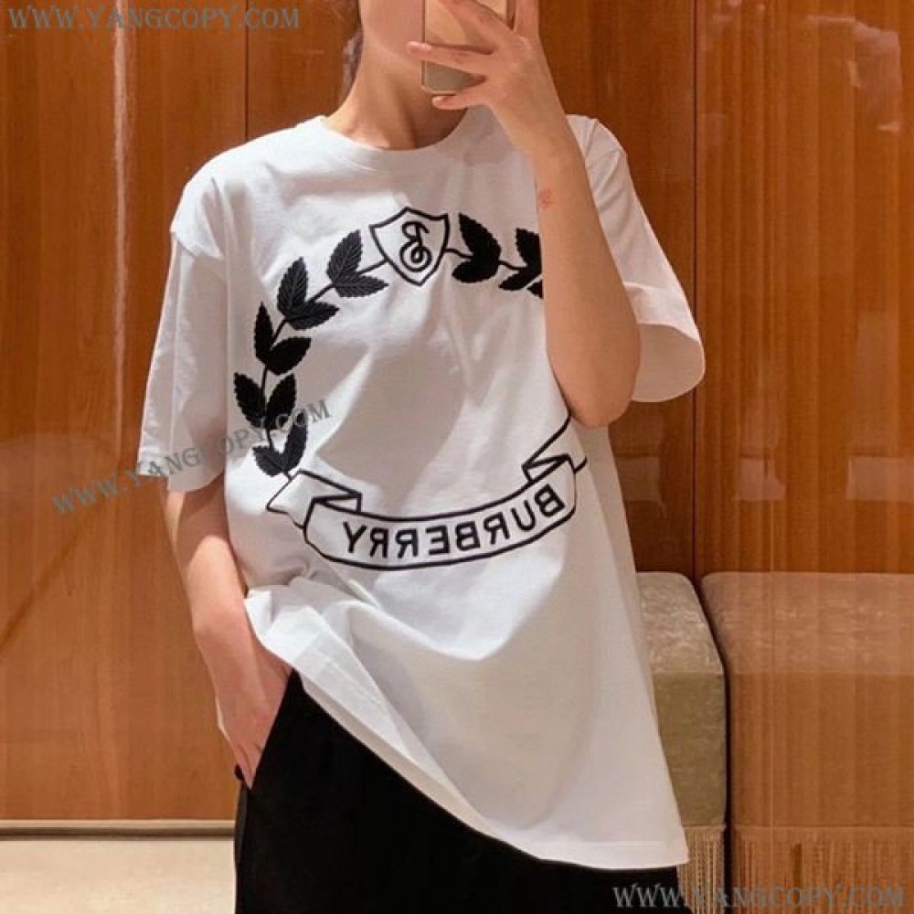 バーバリー コピー Tシャツ ホワイト Bap27186