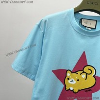 グッチ コピー ×Kawaii キャットプリント Tシャツ gup59765