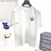 グッチ 偽物 ×アディダス トレフォイルプリントTシャツ guq88525