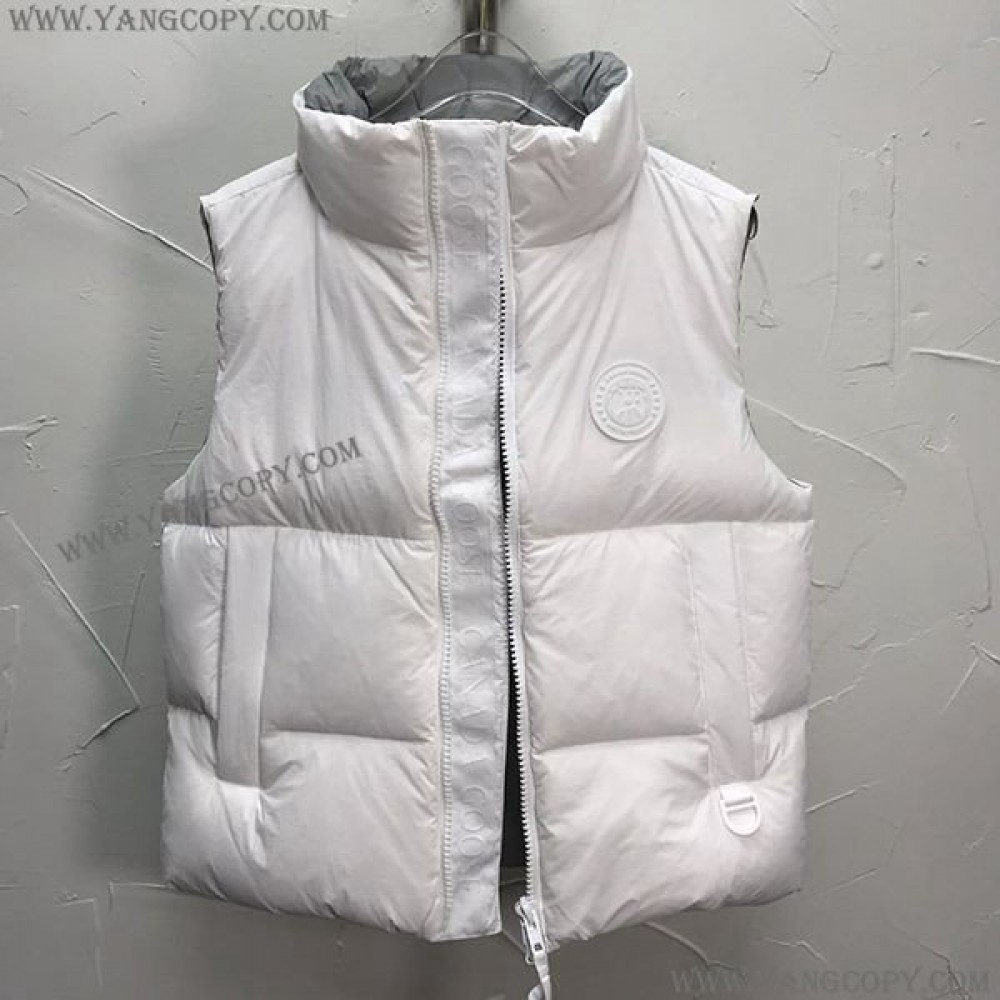 カナダグース 偽物 EVERETT VEST PASTELS ダウンベスト Cao30351