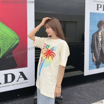 グッチ 偽物 ヤシ コットン Tシャツ guo68402