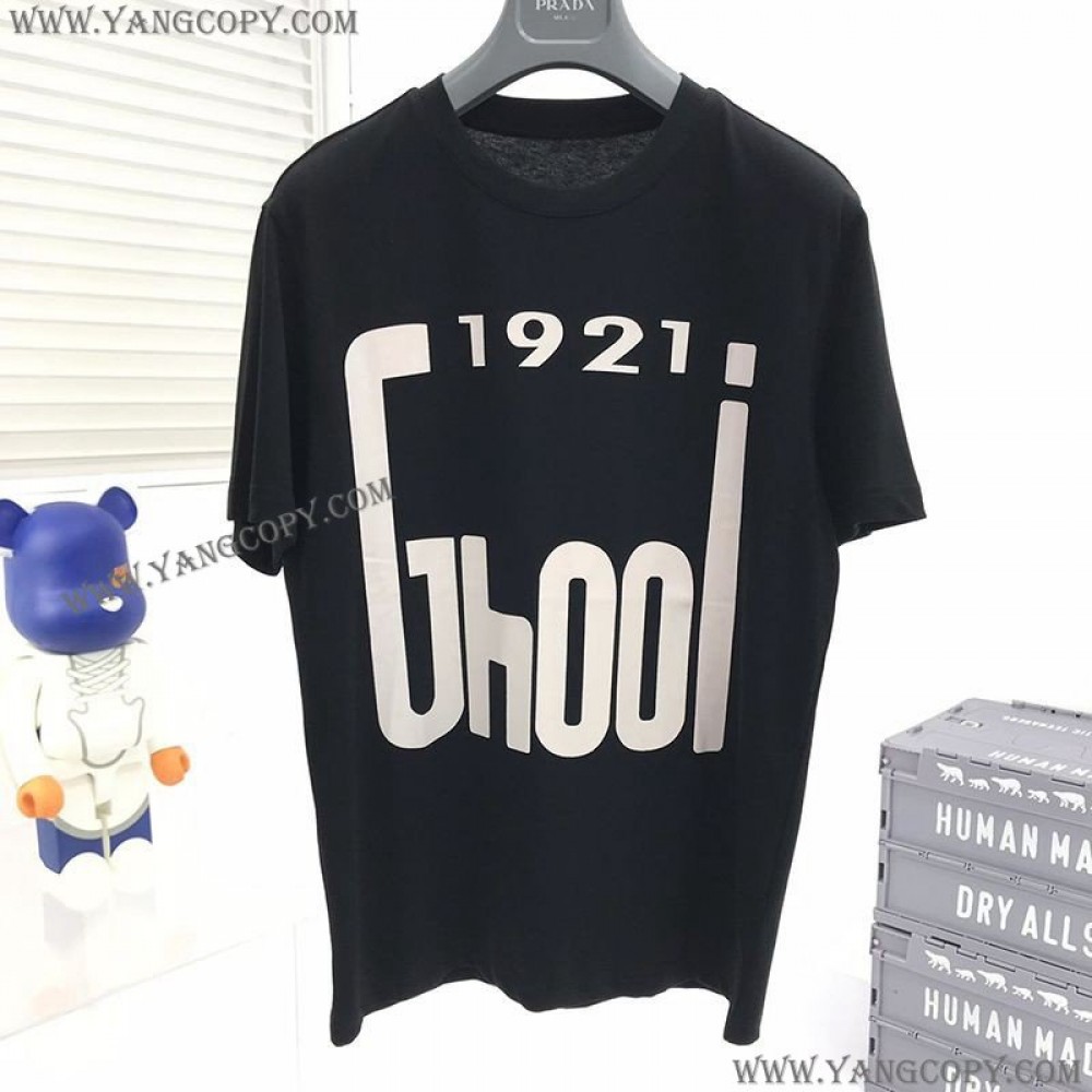 グッチ コピー クリスタル 1921 グッチ コピー コットン Tシャツ gue59187