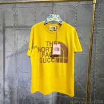 グッチ スーパーコピー Tシャツ トップス ノースフェイス オーバーサイズ 黄 グッチ スーパーコピー Noh21570