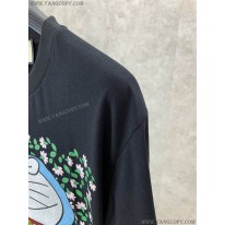 ドラえもんx グッチ 偽物 オーバーサイズ Tシャツ gue63908