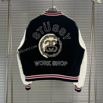 Stussy x デニム ティアーズ x アワー レガシー TTL バーシティ ジャケット suw91416