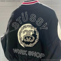 Stussy x デニム ティアーズ x アワー レガシー TTL バーシティ ジャケット suw91416