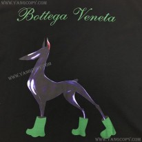 ボッテガ ヴェネタ 偽物 コントラスト ステッチ Tシャツ bow70141