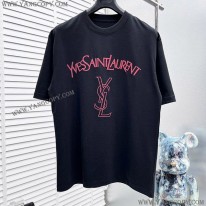 サンローラン 偽物 コットンジャージーTシャツ Sai44314