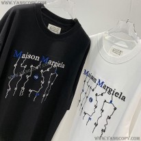 MM6 メゾンマルジェラ コピー ナンバリング ロゴ Tシャツ 2色 Max53216