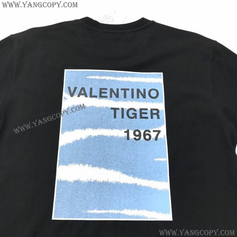 ヴァレンティノ 偽物 タイガー1976 Tシャツ Vuw47918