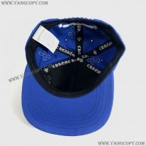 クロムハーツ コピー BLUE BASEBALL CAP WHITE CROSS PATCH キャップ Kus73197