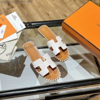 エルメス スーパーコピー Oran sandal オラン レザー＆キャンバス サンダル 送込 ery30046