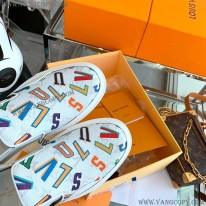 ルイヴィトン 偽物 スニーカー LV x NBA コラボ LVオリ・ライン vuz44123