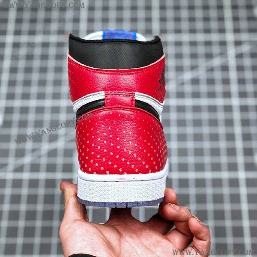 ナイキ 偽物 エアジョーダン1 スパイダーマン Air Jordan 1 High Spider-Man 555088-602