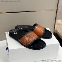 ベルルッティ コピー エギオ サンダル Stamp Leather Sandal bec92529