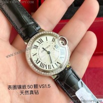 カルティエ コピー バロンブルー ３３ｍｍ kaw55093