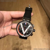 ルイヴィトン 偽物 タンブール クロノグラフ 42mm vum36093